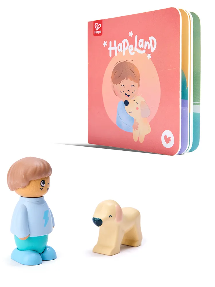 HAPE Игровой набор "Играем вместе" Мальчик и собака