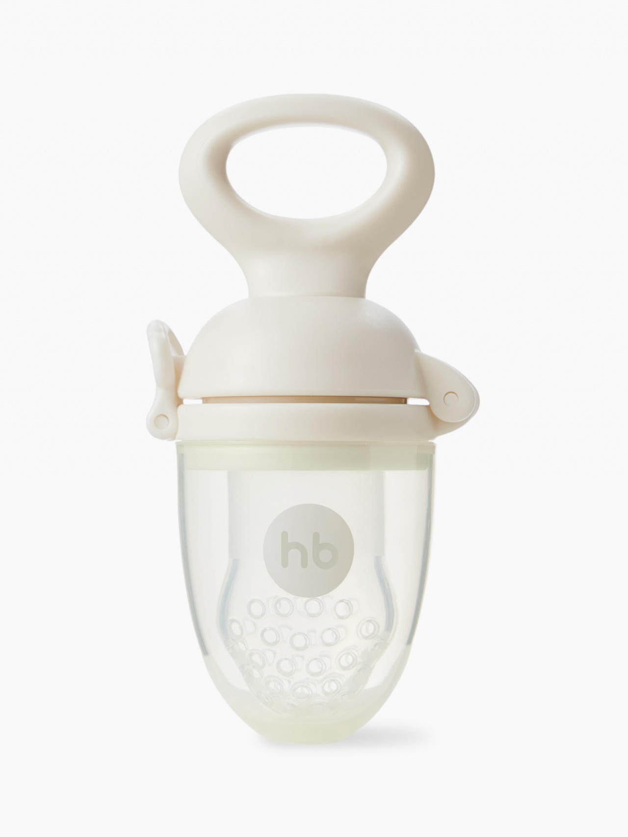 HAPPY BABY Ниблер с силиконовой сеточкой CREAM