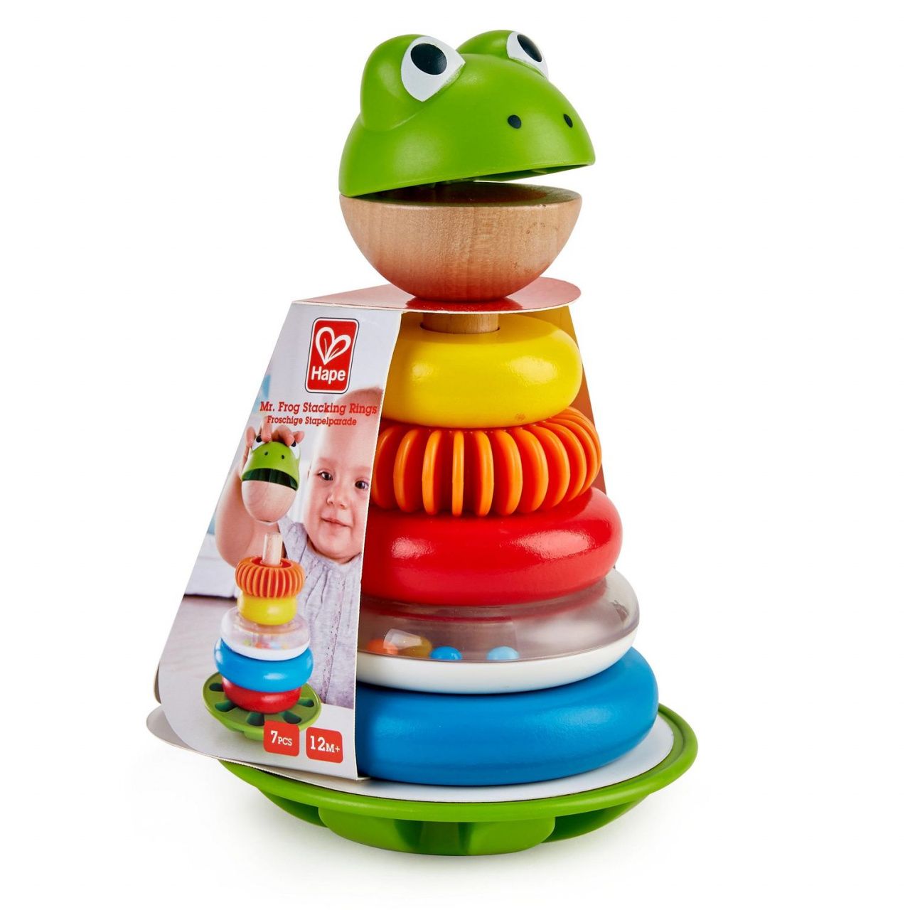 HAPE Пирамидка "Мистер Лягушка"