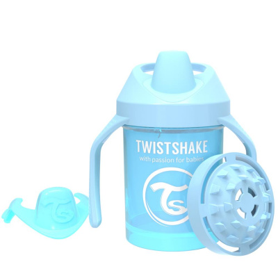 TWISTSHAKE Поильник MINI CUP PASTEL BLUE 230 мл.