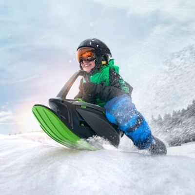 GISMO RIDERS SKIDRIFTER Снежный балансир на лыже, чёрно-розовый
