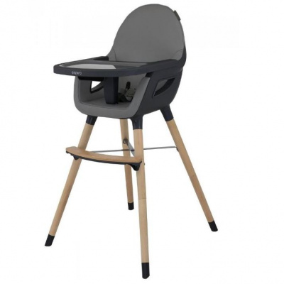 ESPIRO Стульчик для кормления YUKO TIMBER GRAPHITE