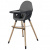 ESPIRO Стульчик для кормления YUKO TIMBER GRAPHITE