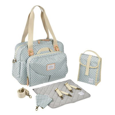 BEABA Сумка для мамы GENEVE PLAYPRIN SAGE GREEN