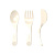 TWISTSHAKE Набор приборов LEARN CUTLERY PASTEL BEIGE