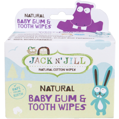 JACK N` JILL Детские салфетки для полости рта с ксилитом