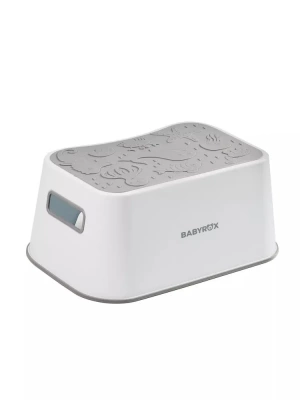 BABYROX Стульчик-подставка STEP STOOL WHITE/GREY