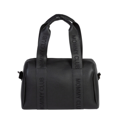 CHILDHOME Сумка для мамы MOMMY CLUB SIGN SIMILI BLACK