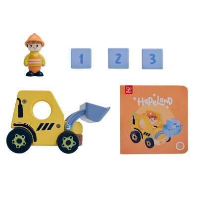 HAPE Игровой набор "Играем вместе" Бульдозер
