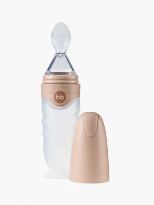 HAPPY BABY Ложка-дозатор LIGHT BROWN