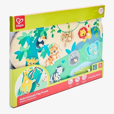 HAPE Головоломка "Дикие животные"