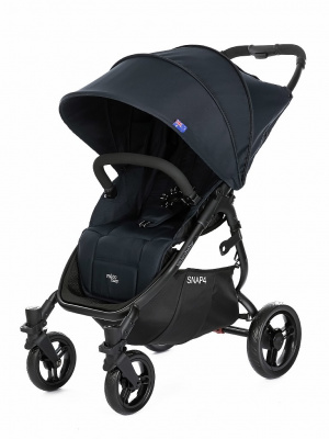 VALCO BABY Коляска SNAP 4 FLATT MATT MIDNIGHT BLUE