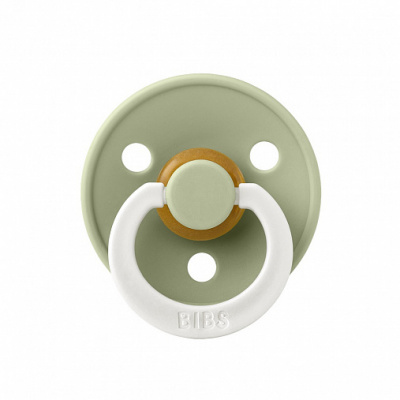 BIBS Соска-пустышка COLOUR SAGE GLOW 6-18 мес.