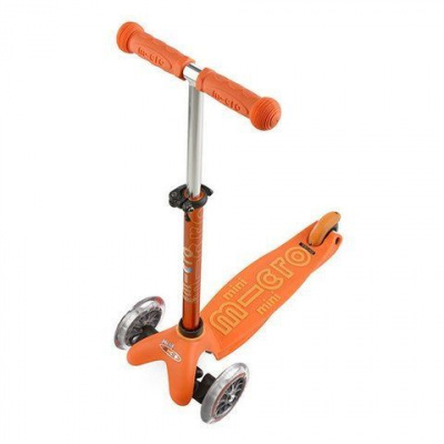  MICRO Самокат MINI DELUXE ORANGE 2-5 лет