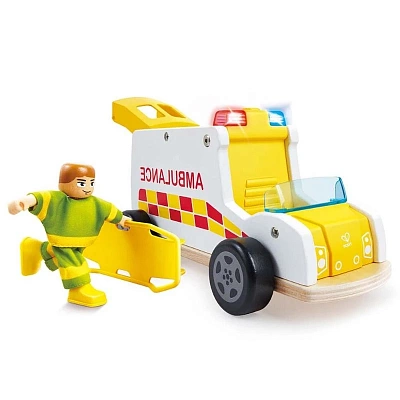 HAPE Игровой набор "Играем в профессии" Машина скорой помощи
