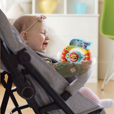 VTECH Интерактивный руль "В дорогу со львом"